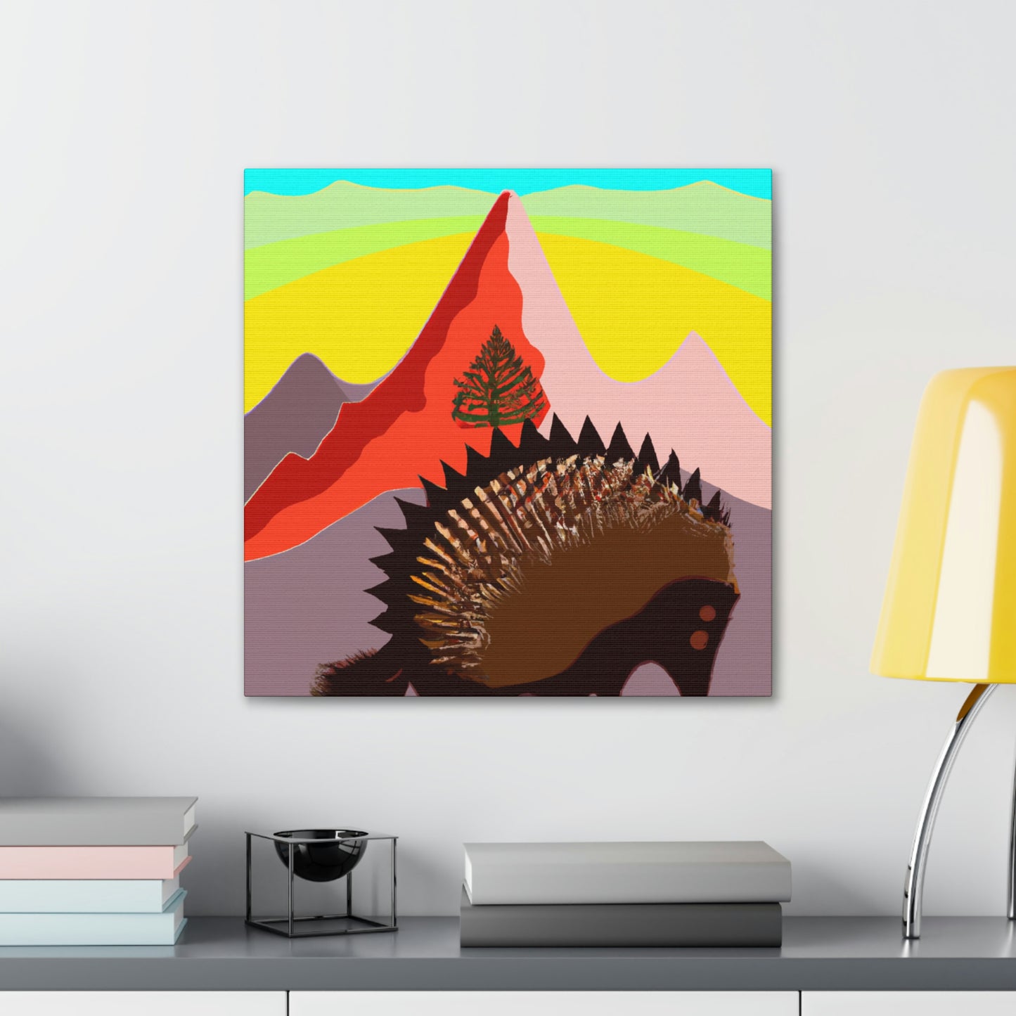 "Porcupine's Glitzy Glamour" - Canvas