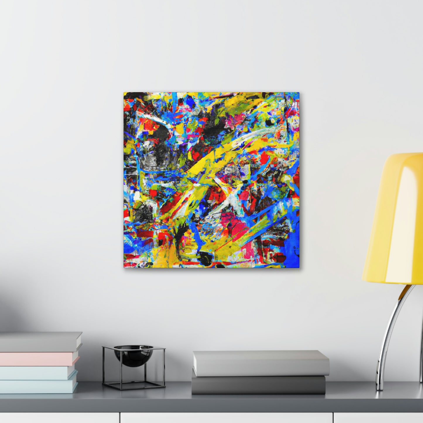 "Whirling Wild Embers" - Canvas