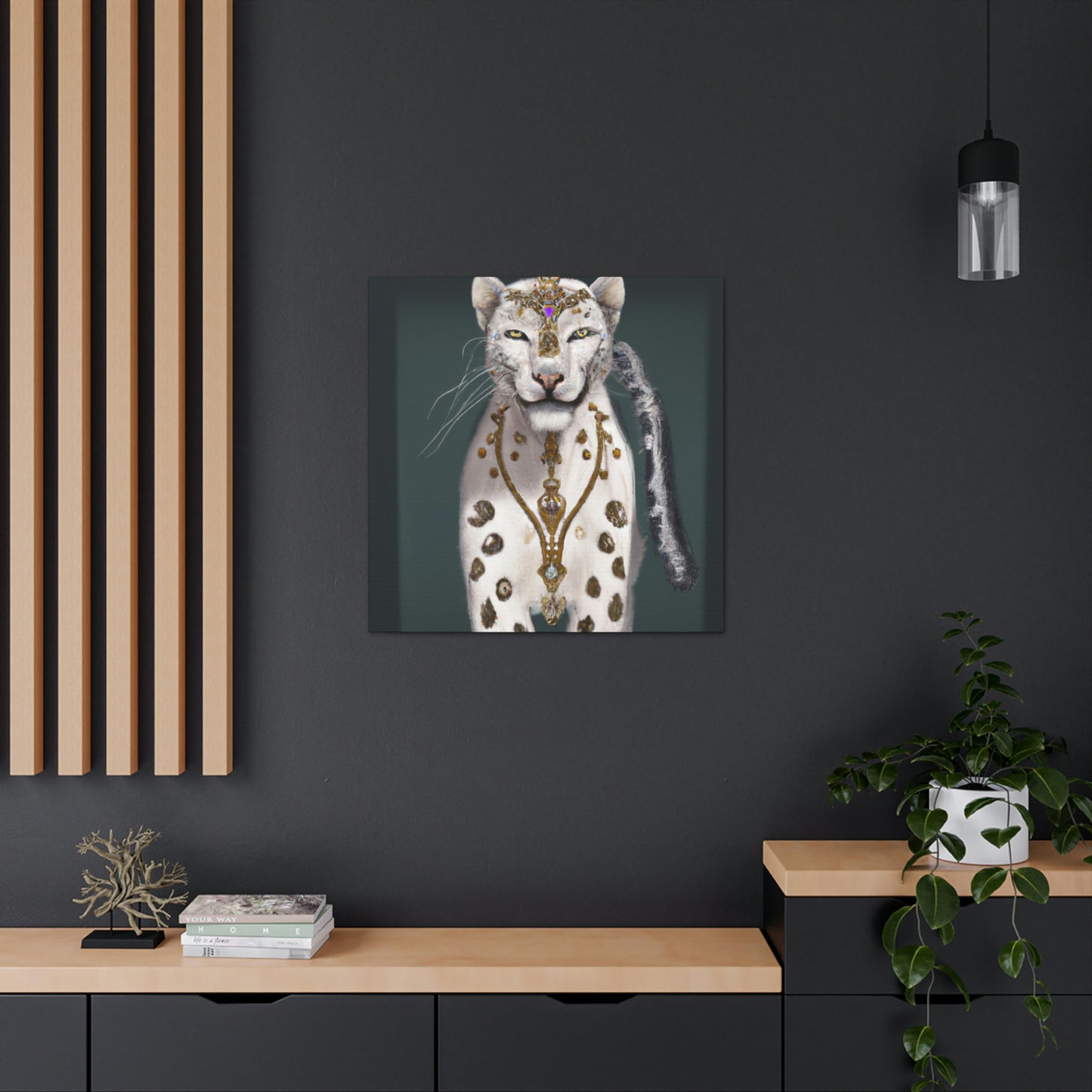 Aurora of the Leopard - Canvas