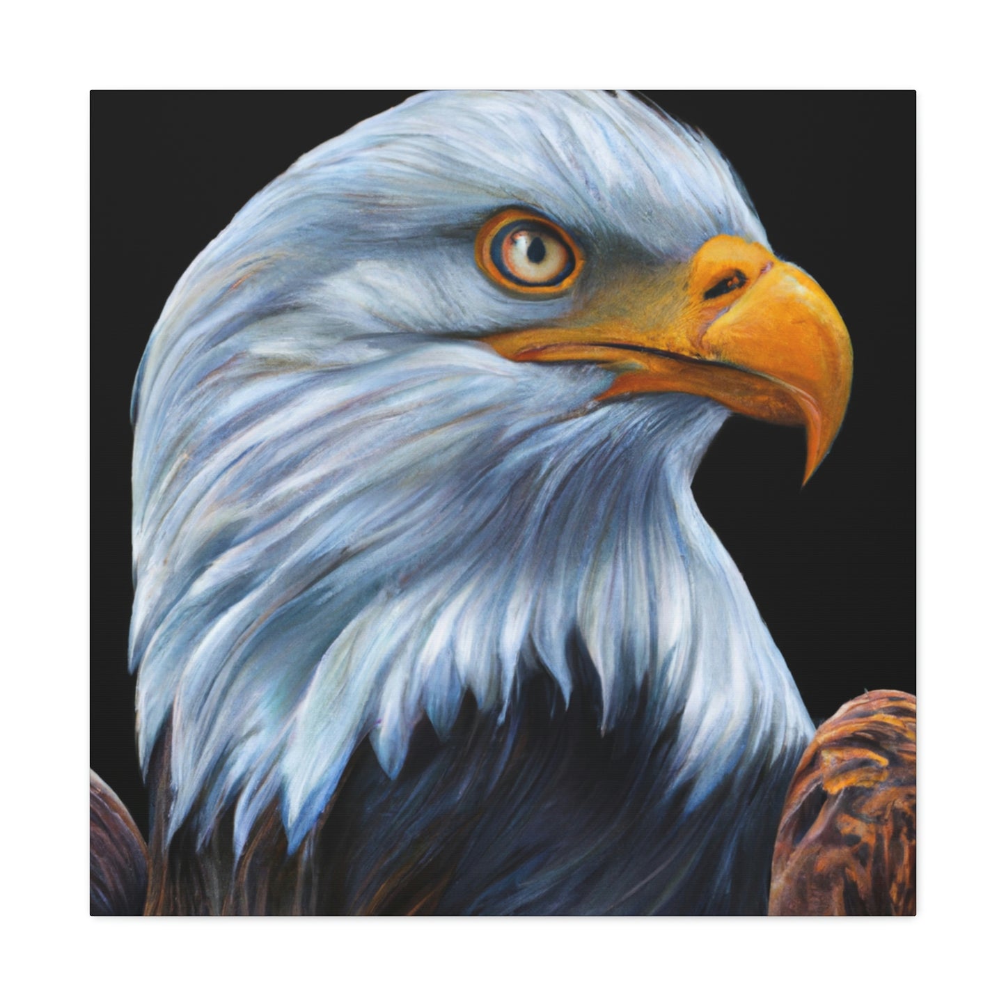 "Bald Eagle Realism!" - Canvas