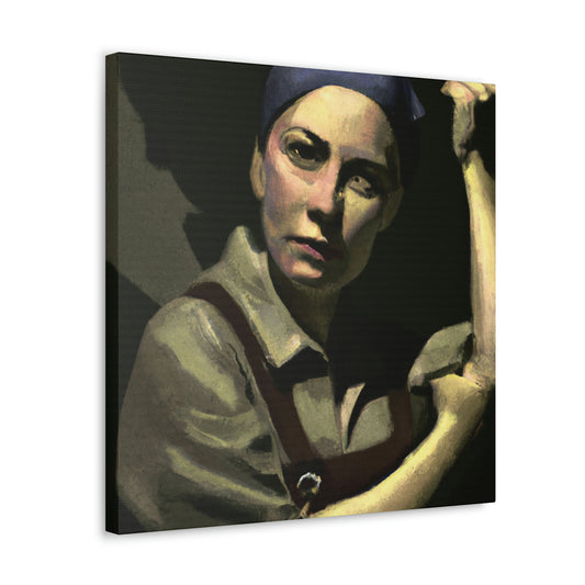 "Rosie the Revolutionary Riveter" - Canvas