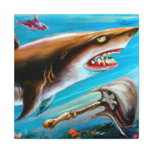 Shark Surrealism Dream - Canvas