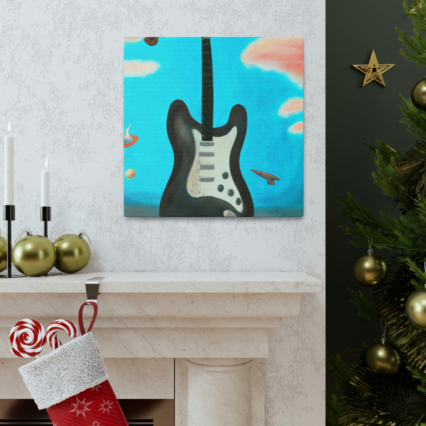 "Fender in Minimalism" - Canvas