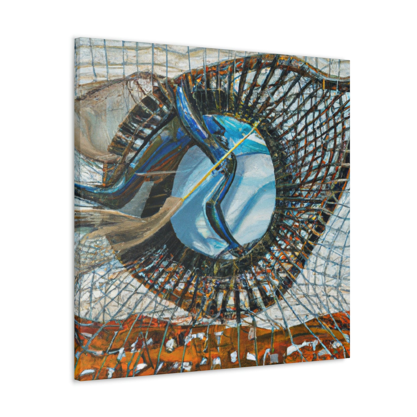 Fishing Nets Elegance - Canvas