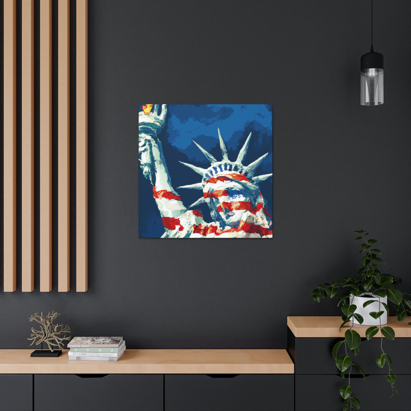 Liberty Rising Triumphant - Canvas