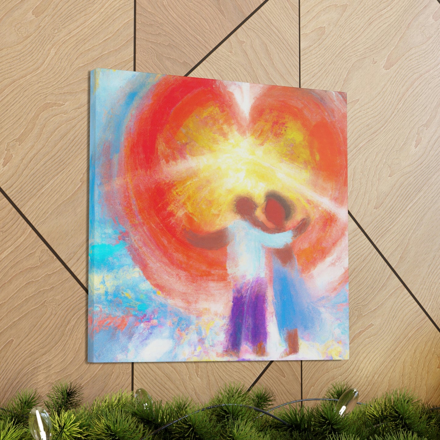 "Love Halo Illuminated" - Canvas