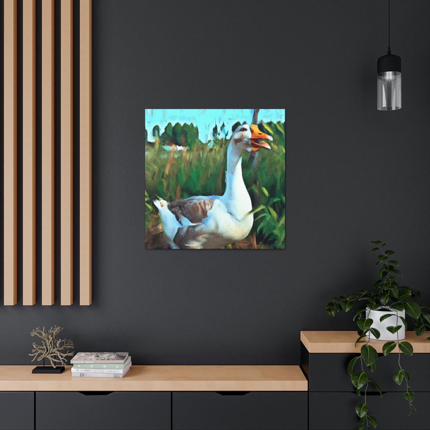 Goose in Flight Dream - Canvas