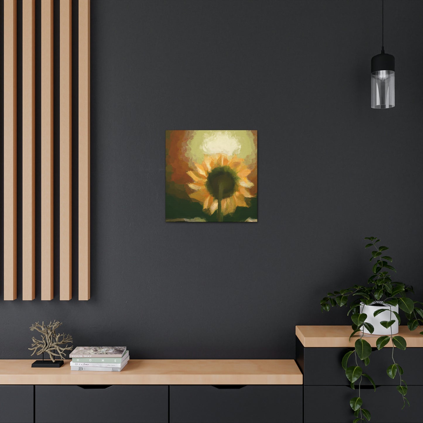 "Heavenly Sunflower Splendor" - Canvas