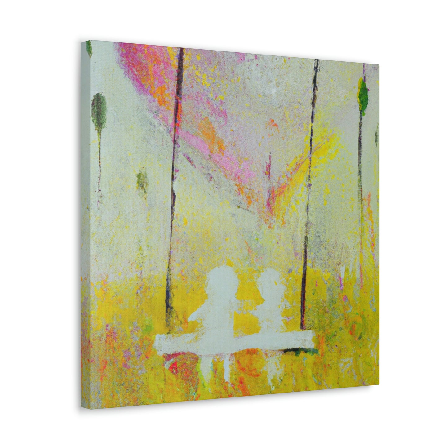 Love on the Swing - Canvas