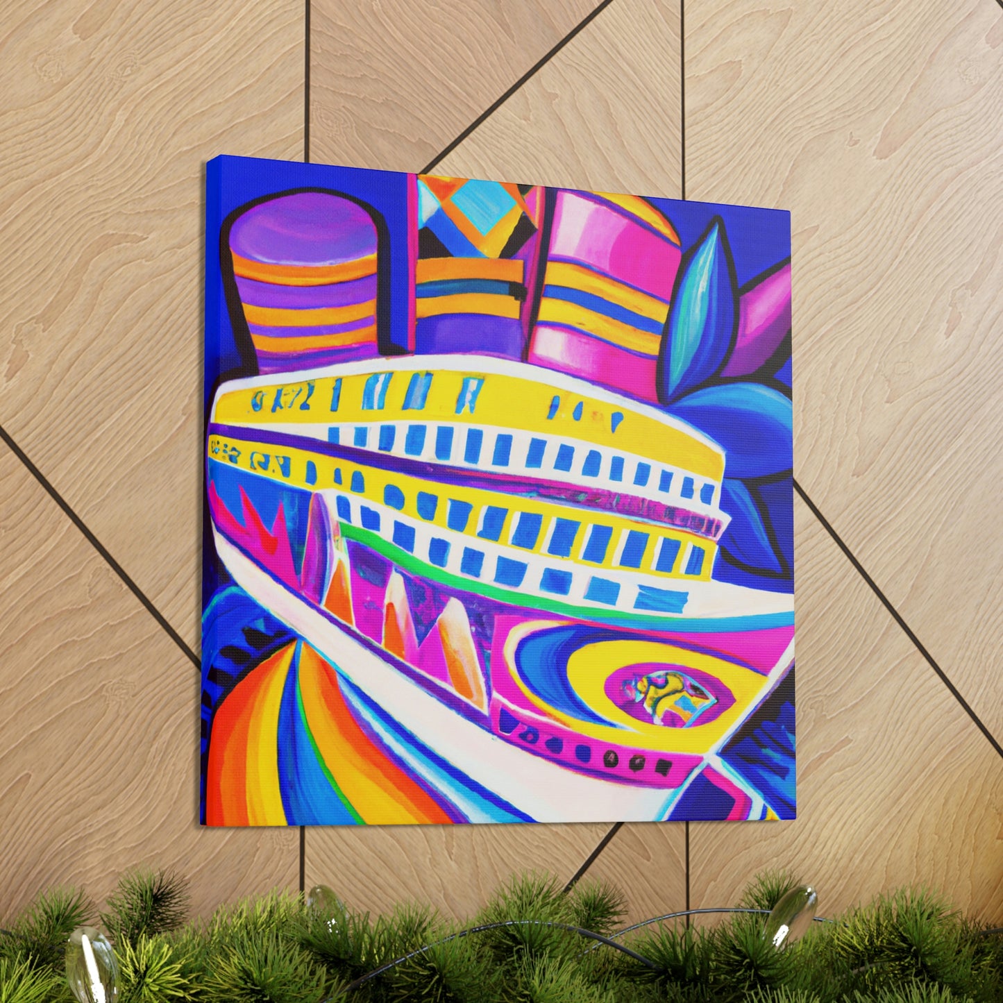 "Cruising the Deco Era" - Canvas