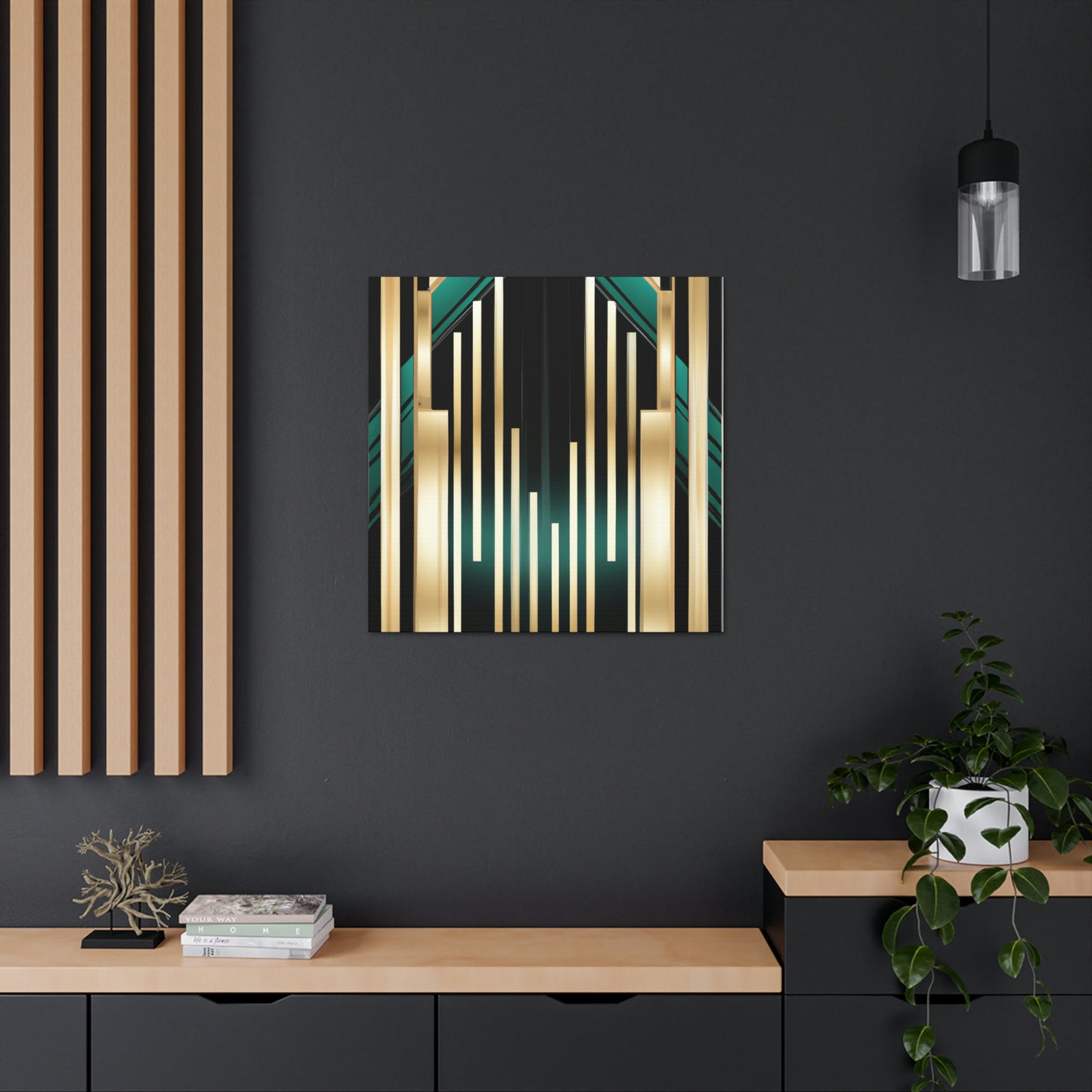 "Luxury of City Lights" - Canvas