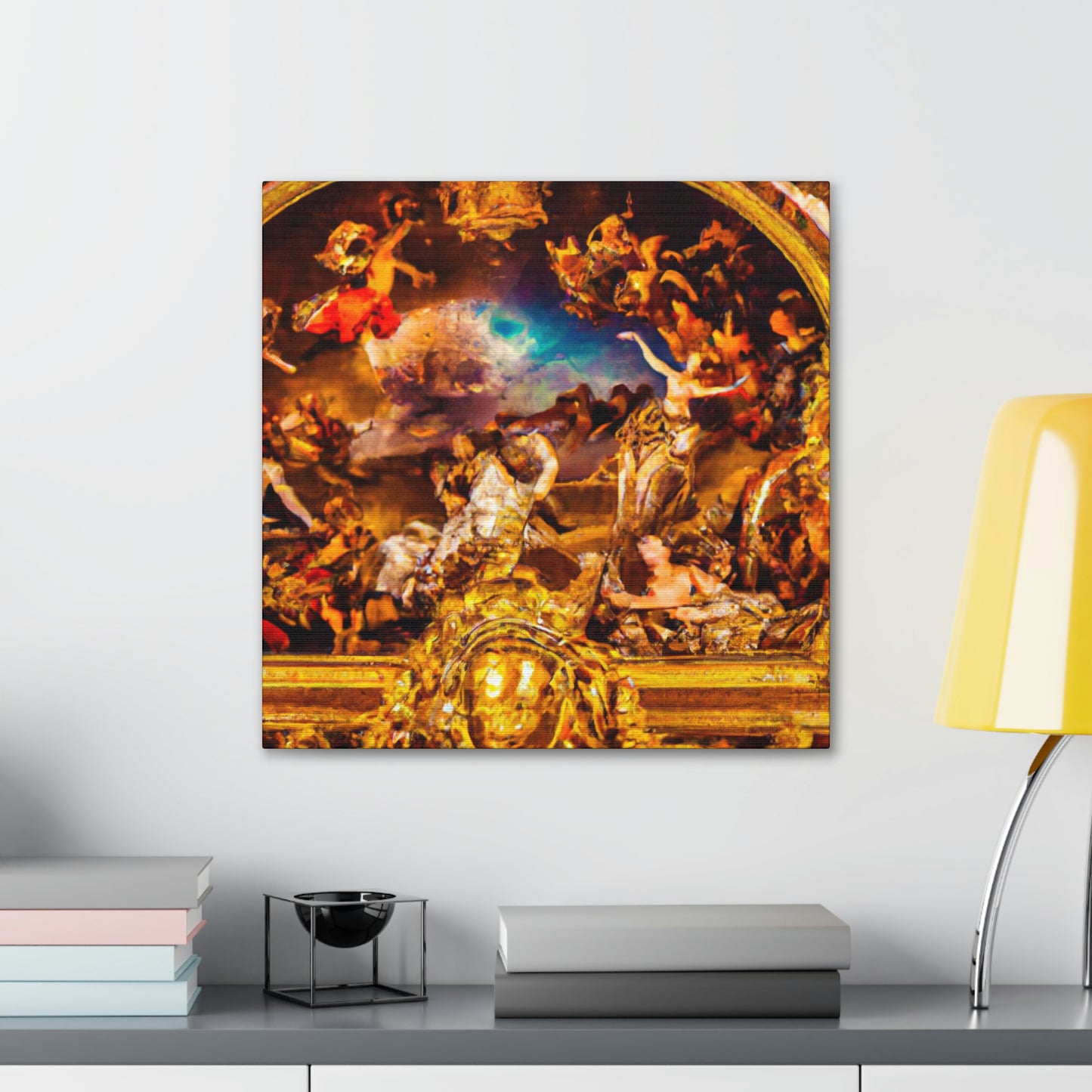 "Divine Baroque Splendor" - Canvas