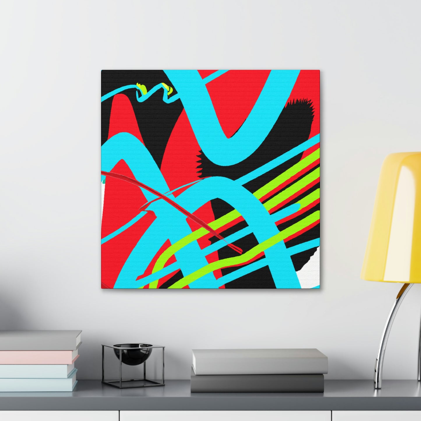 "Vibrant Brilliance Blazing" - Canvas