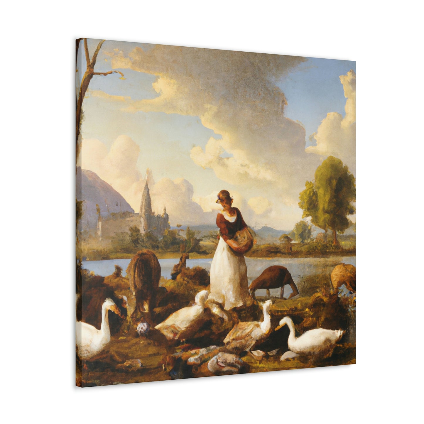 "Duck in Dreamland" - Canvas