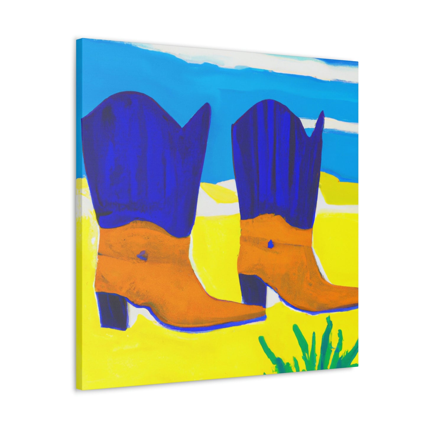 Boots in Pop Art - Canvas