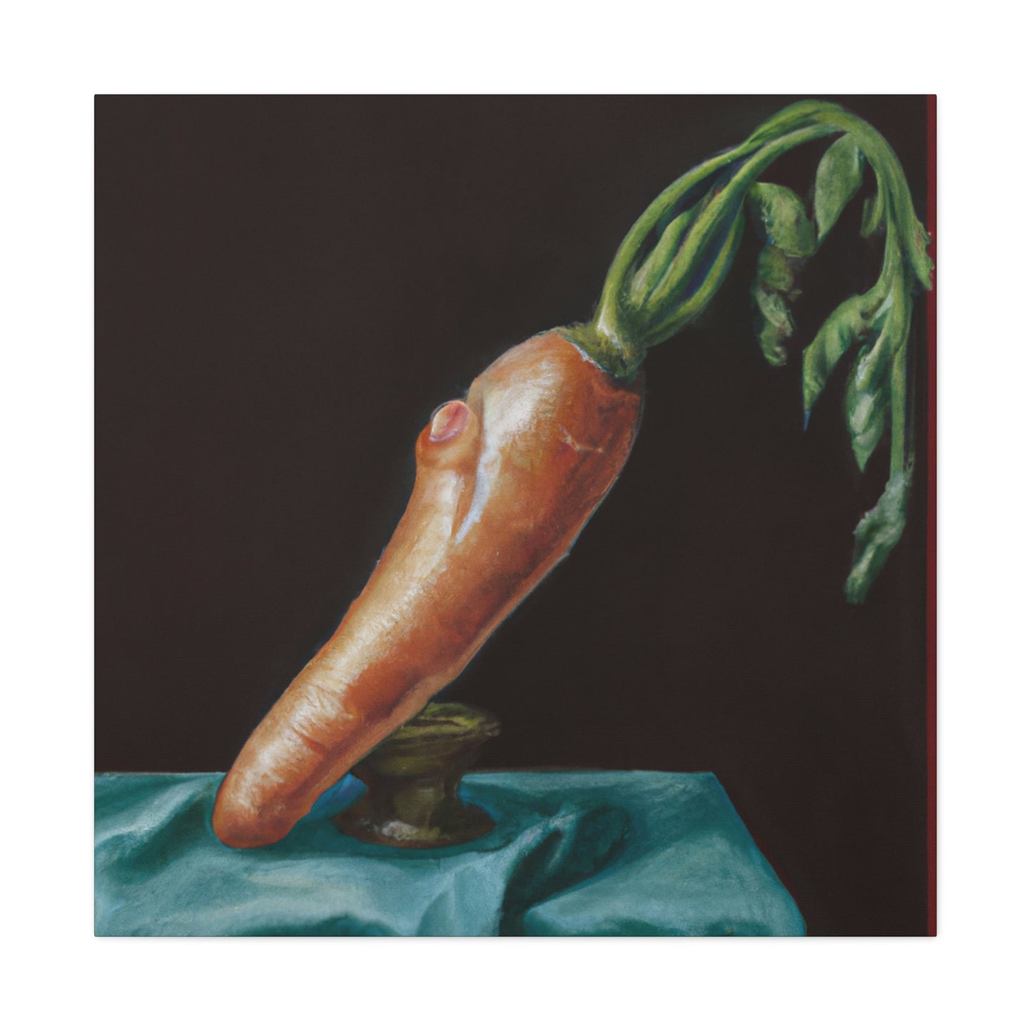 "Carrot Utopia Splendor" - Canvas