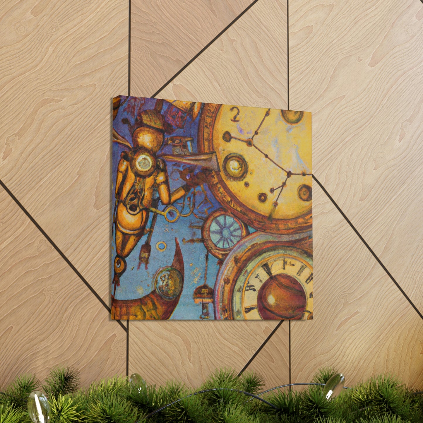 "Eternal Mercurial Clockwork" - Canvas