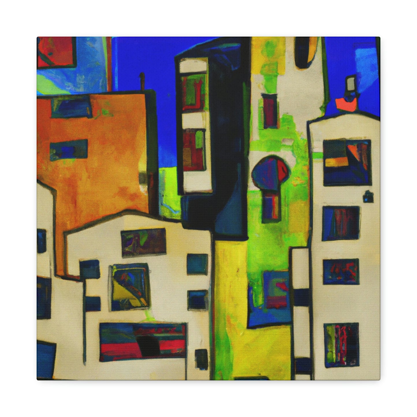 "Bauhaus: Expressionist Dream" - Canvas