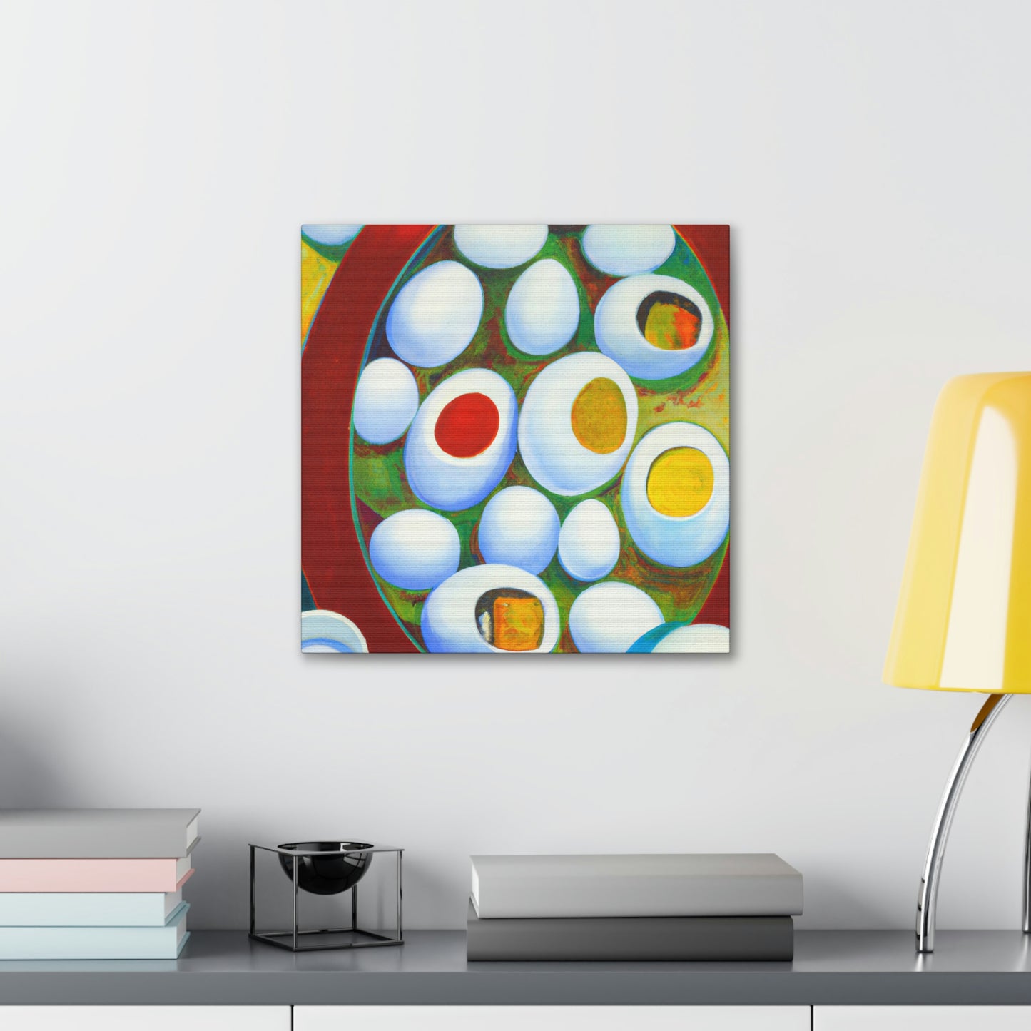 "Eggs of Abstract Emotion" - Canvas