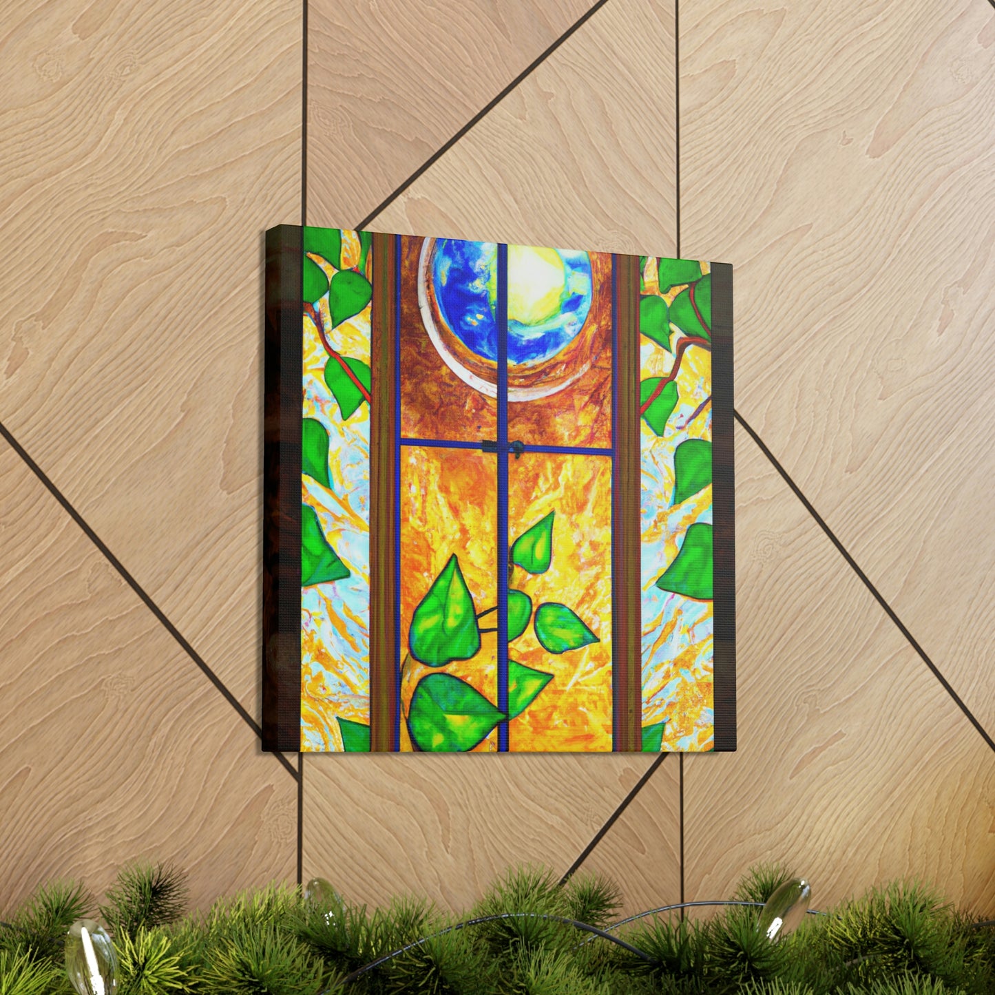 "Solar Power Renaissance" - Canvas