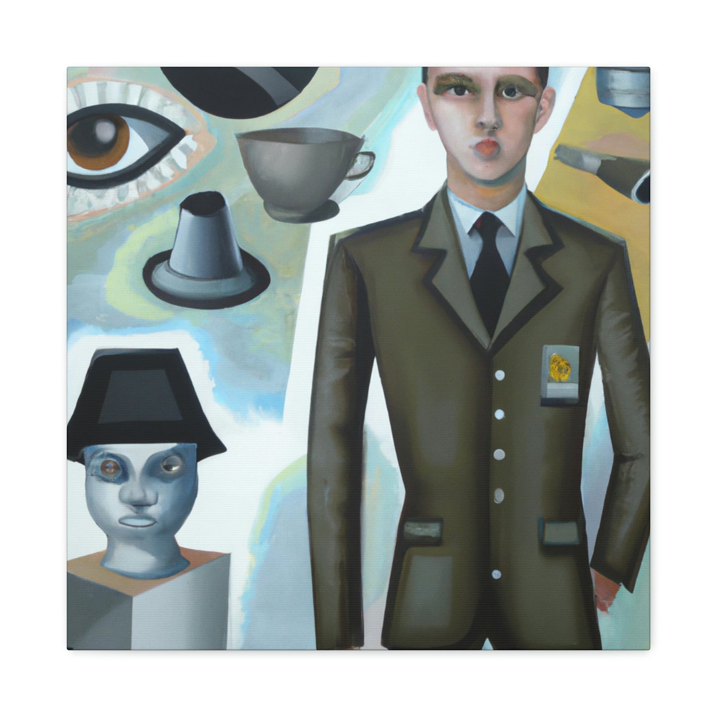 Intelligence Analyst Dreaming - Canvas