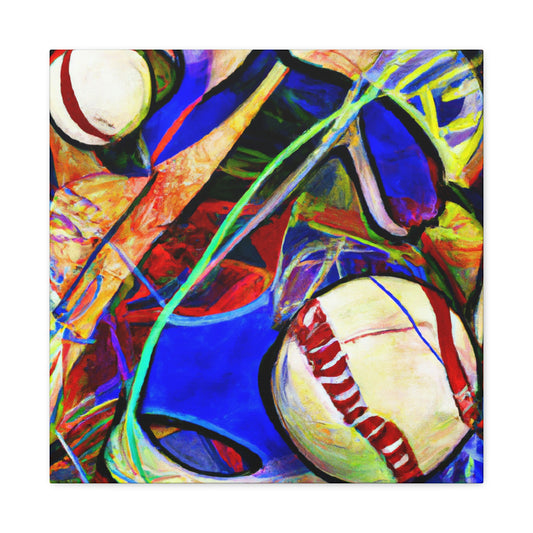 "Baseball: Expressionist Vision" - Canvas