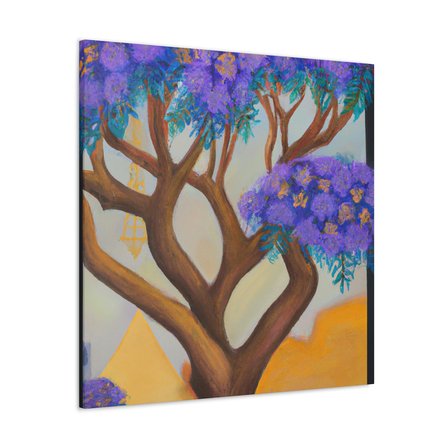 "Jacaranda Dreamscape" - Canvas