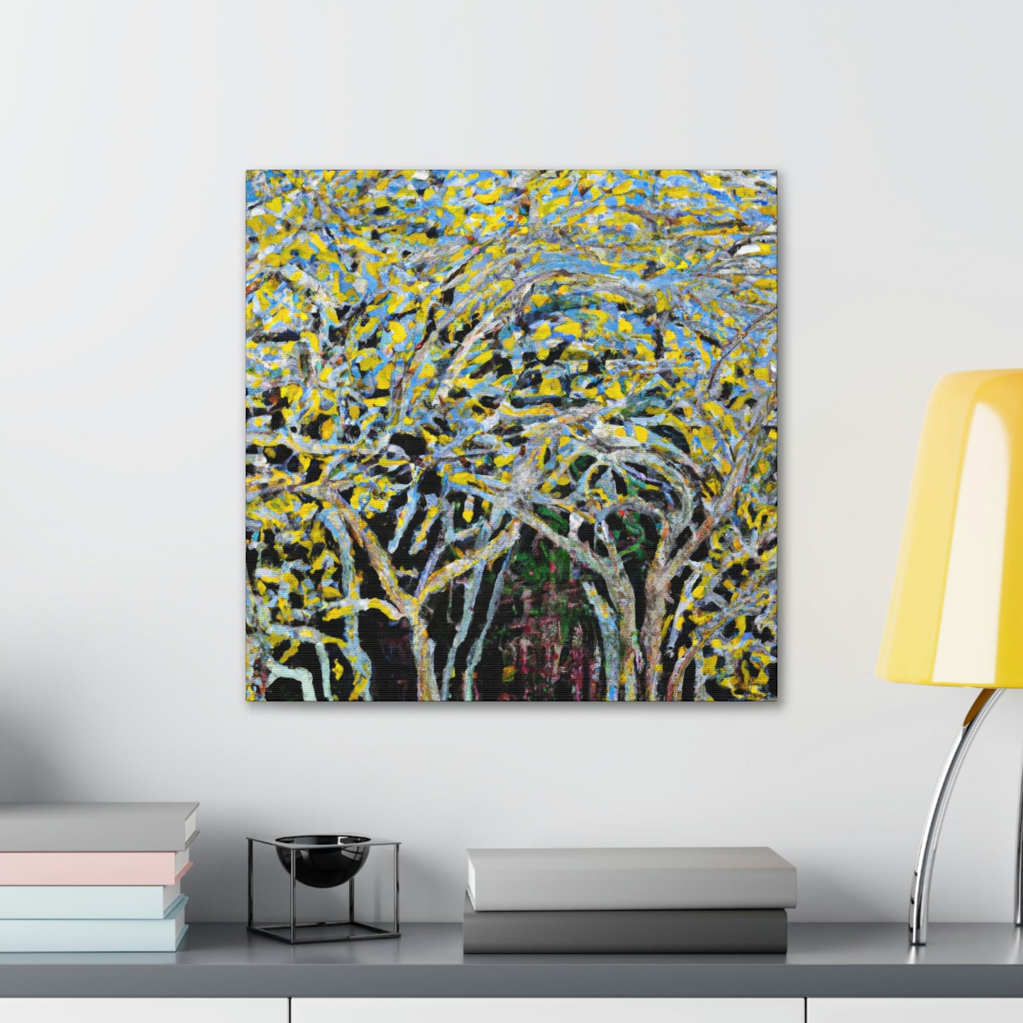 "Dogwood in Expressionism" - Canvas