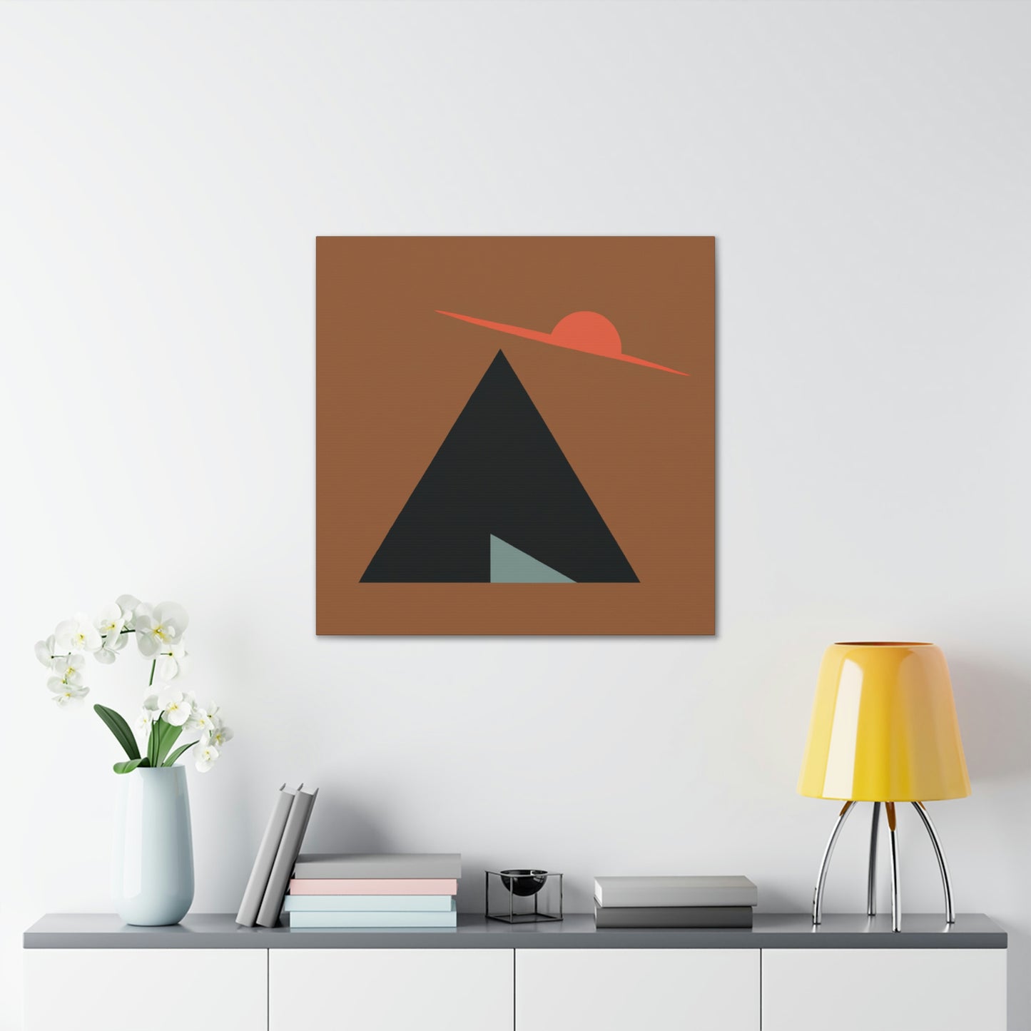 "Sparse Minimalistic Bliss" - Canvas