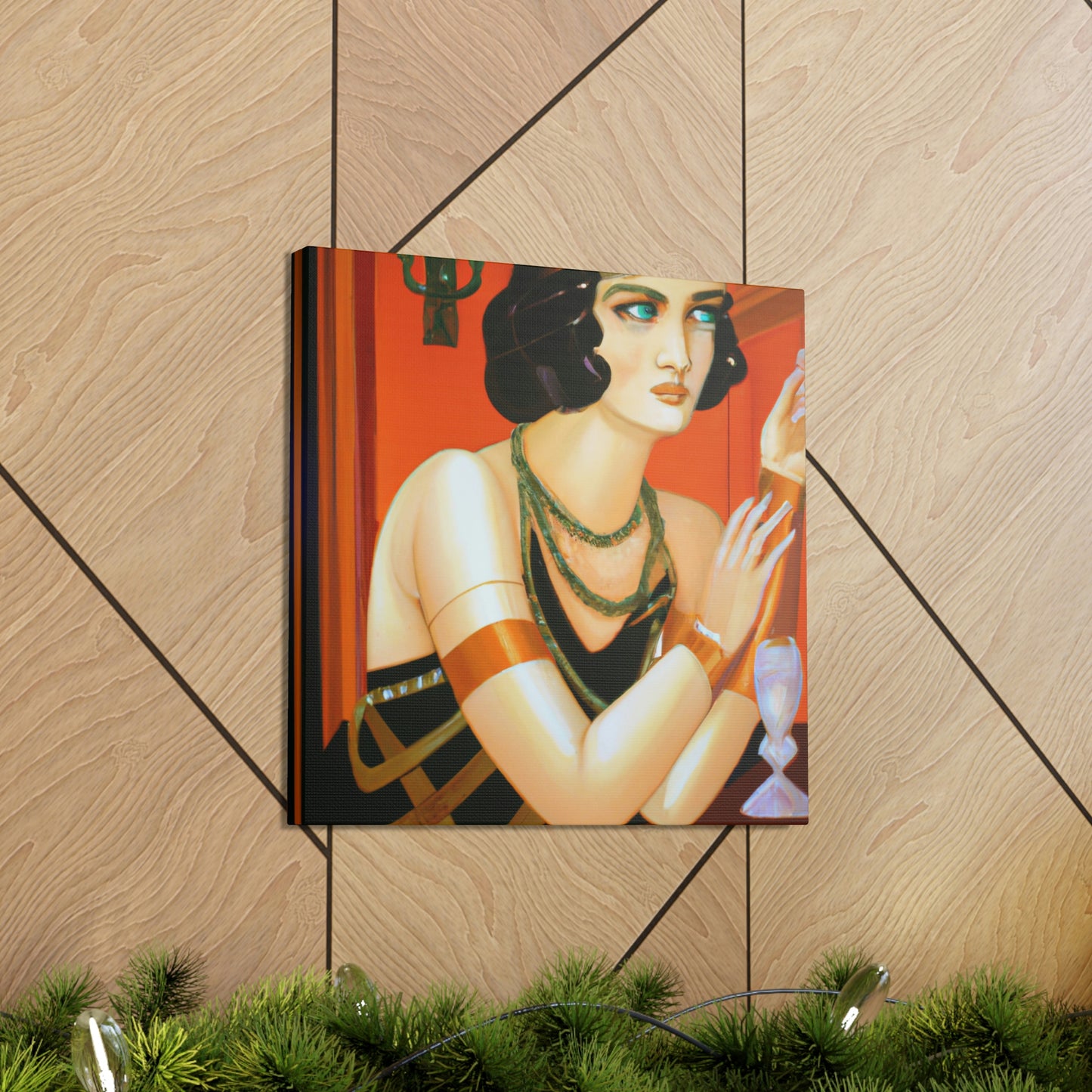 "Colonial Deco Splendor" - Canvas