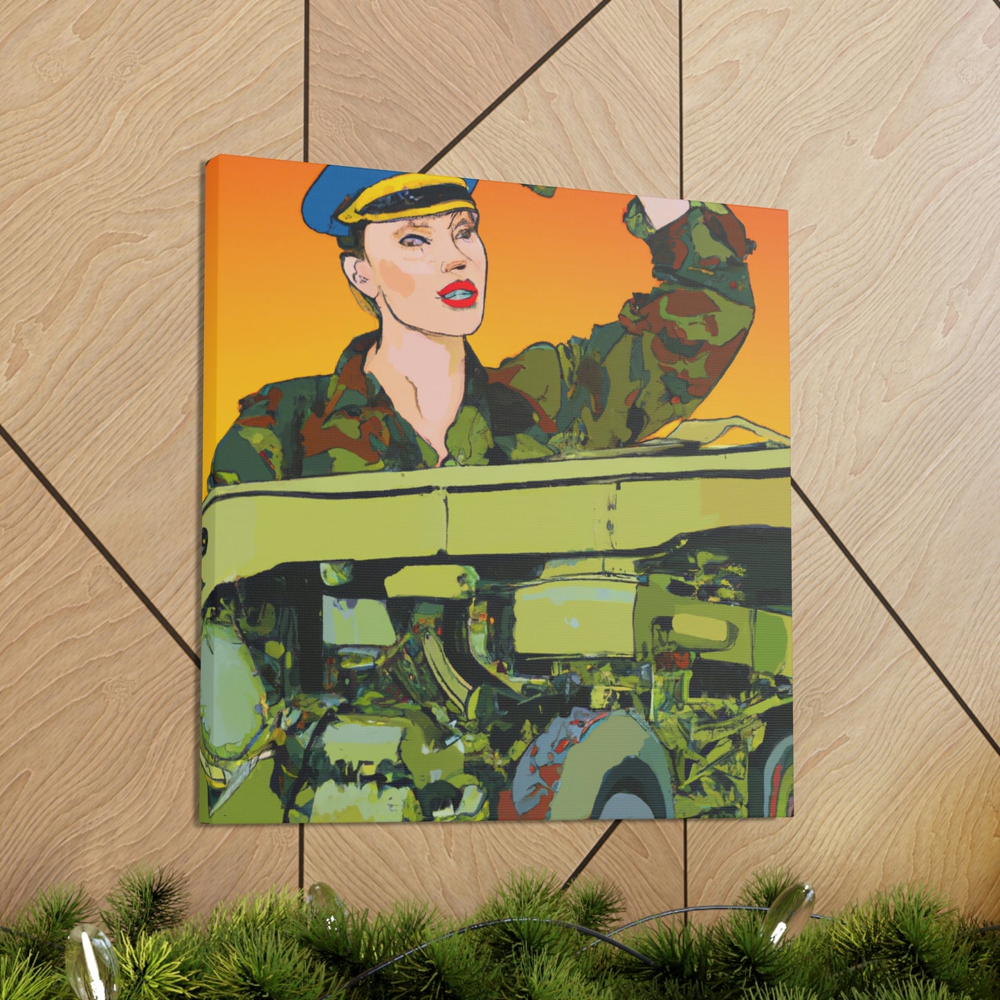 Mechanic in Pop Art - Canvas