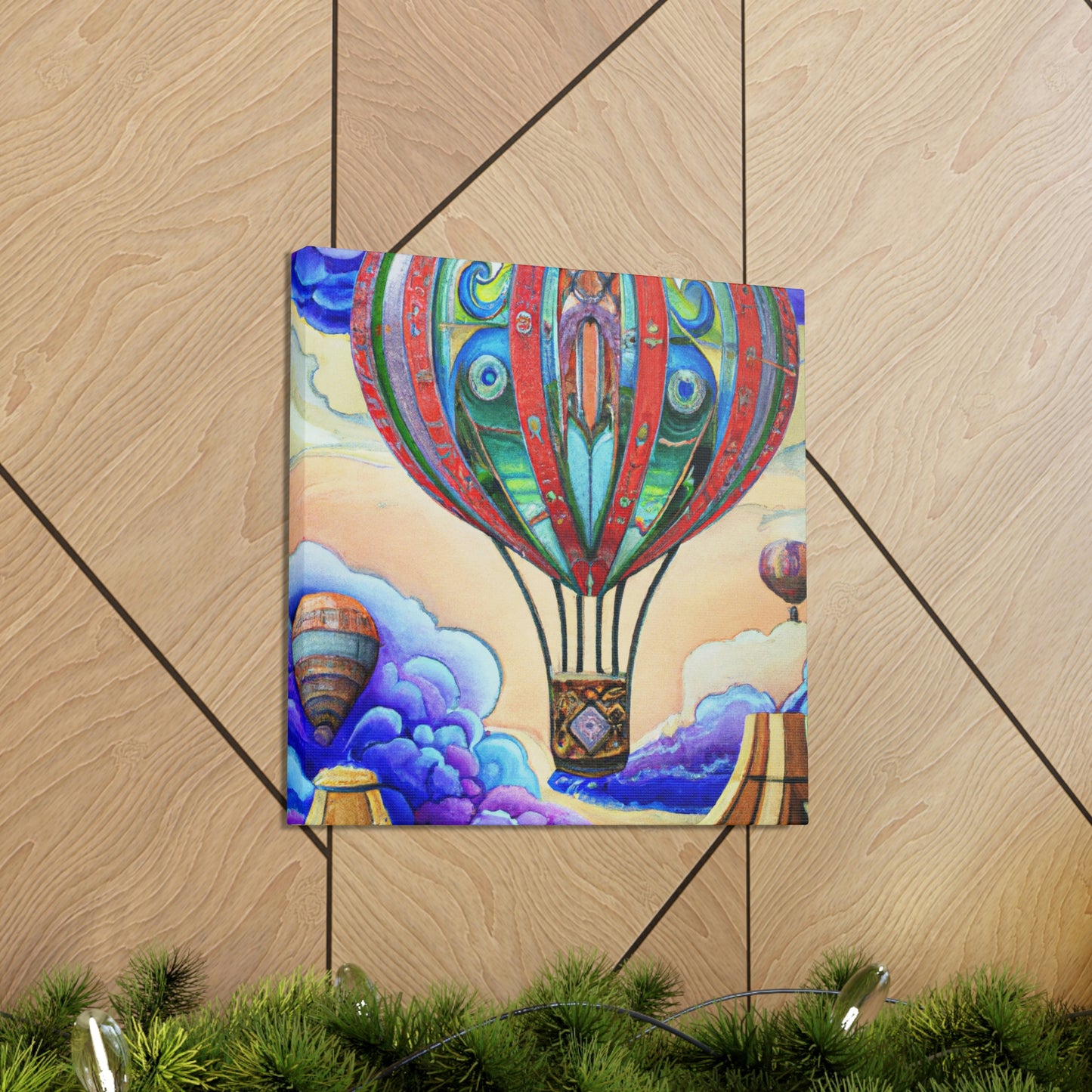 "Aerial Escapade Ballooning" - Canvas