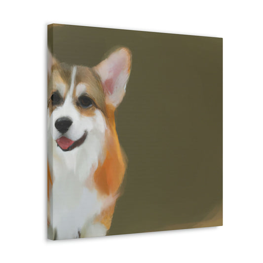 "Companionship of Corgis" - Canvas