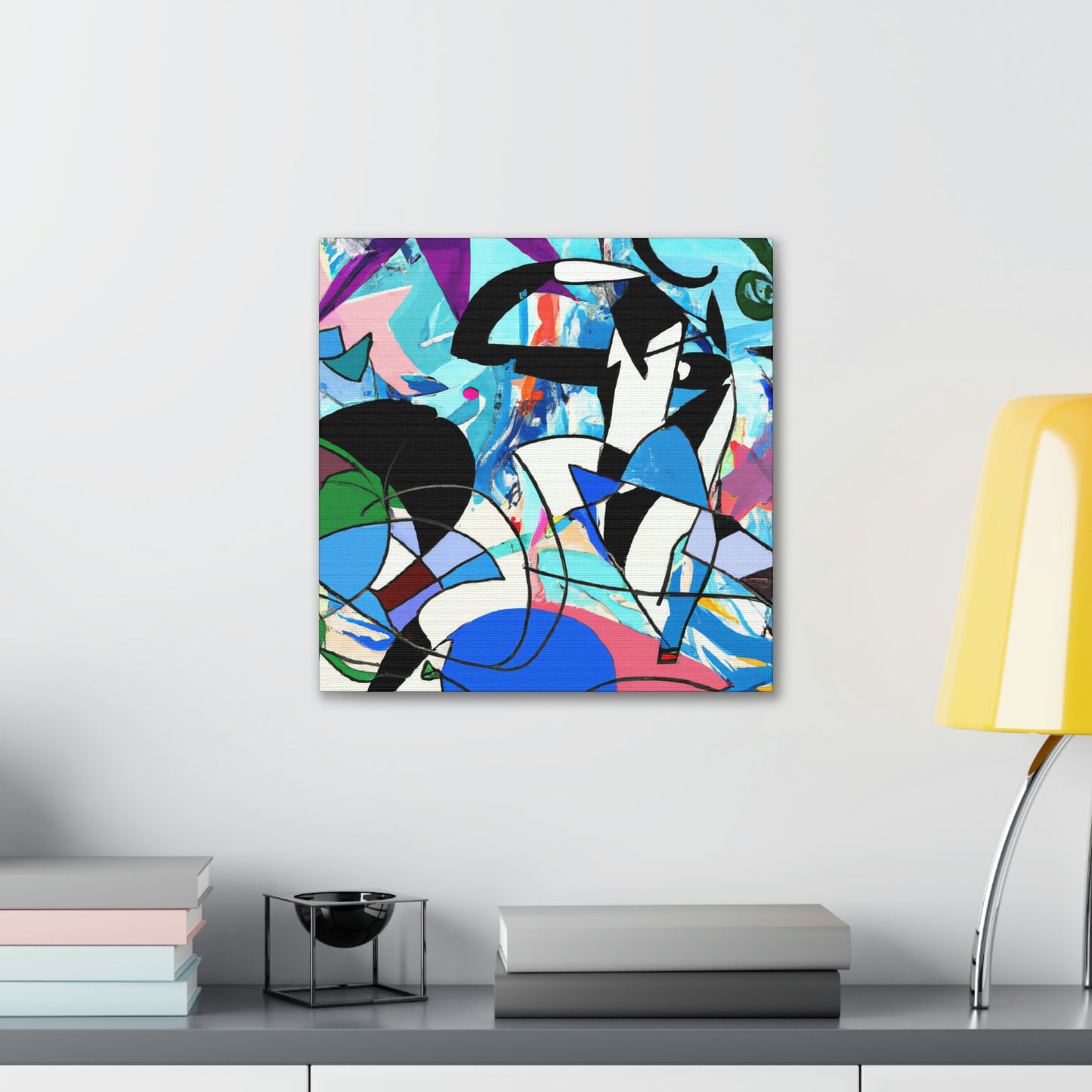 Neptune in Art Deco - Canvas