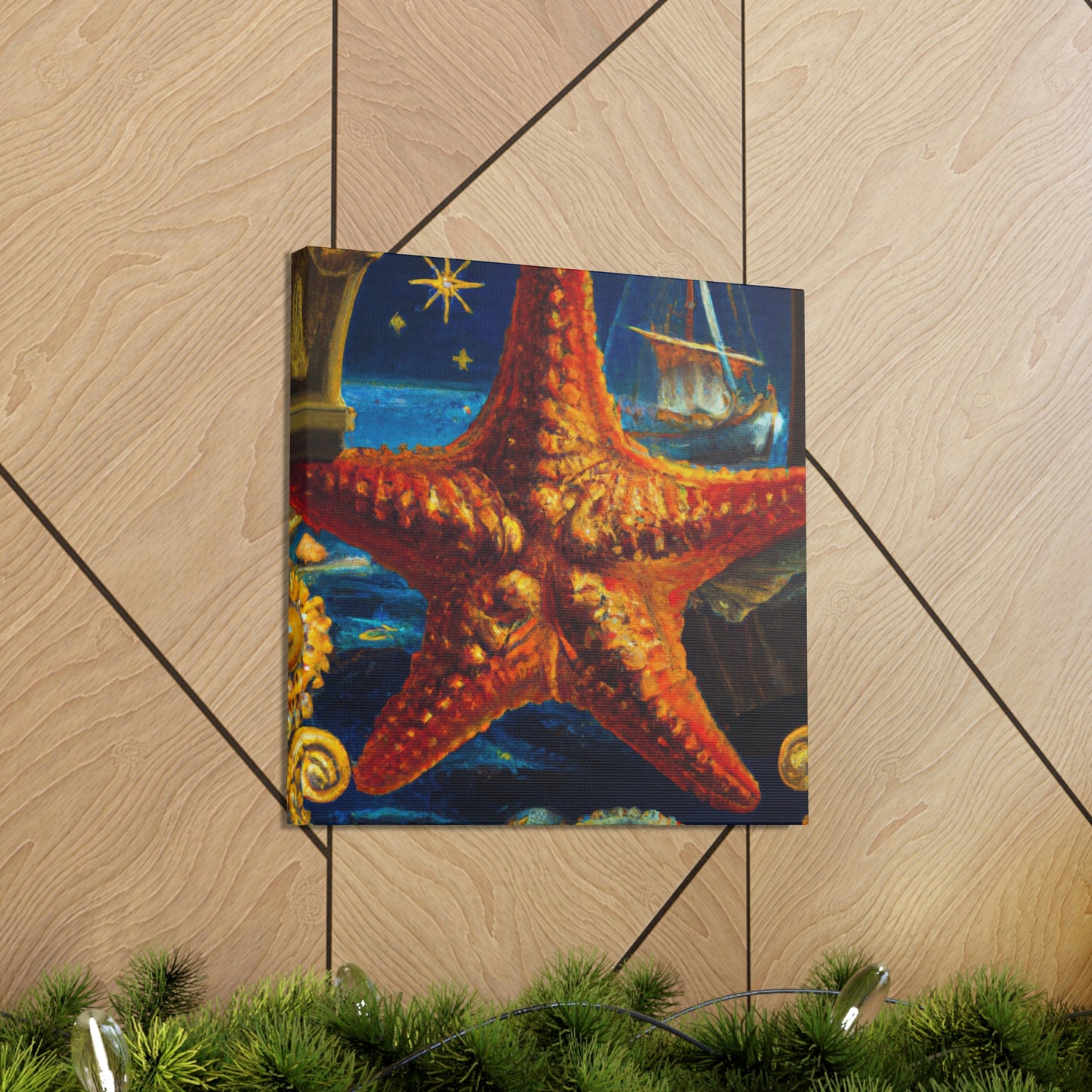 Nautical Starfish - Canvas - Canvas