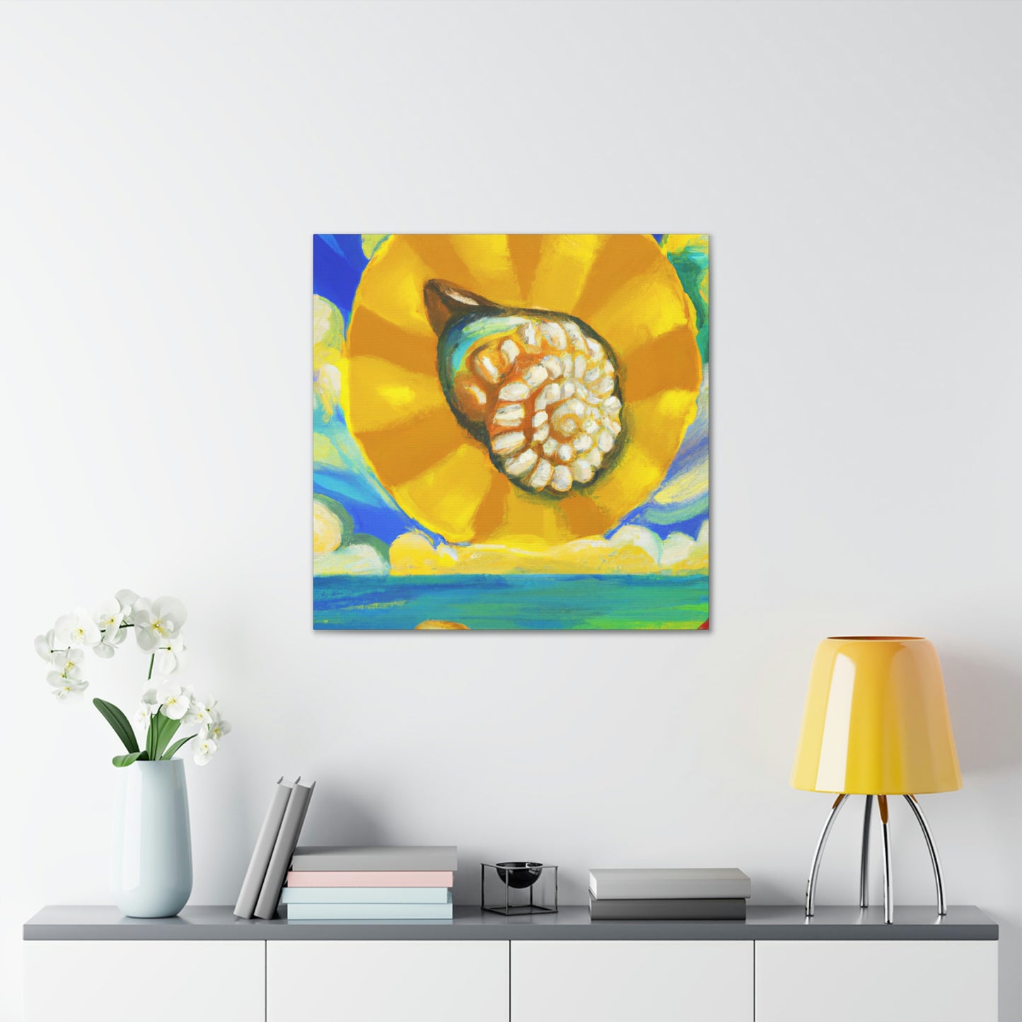 "Sea Shell Surprise Dream" - Canvas