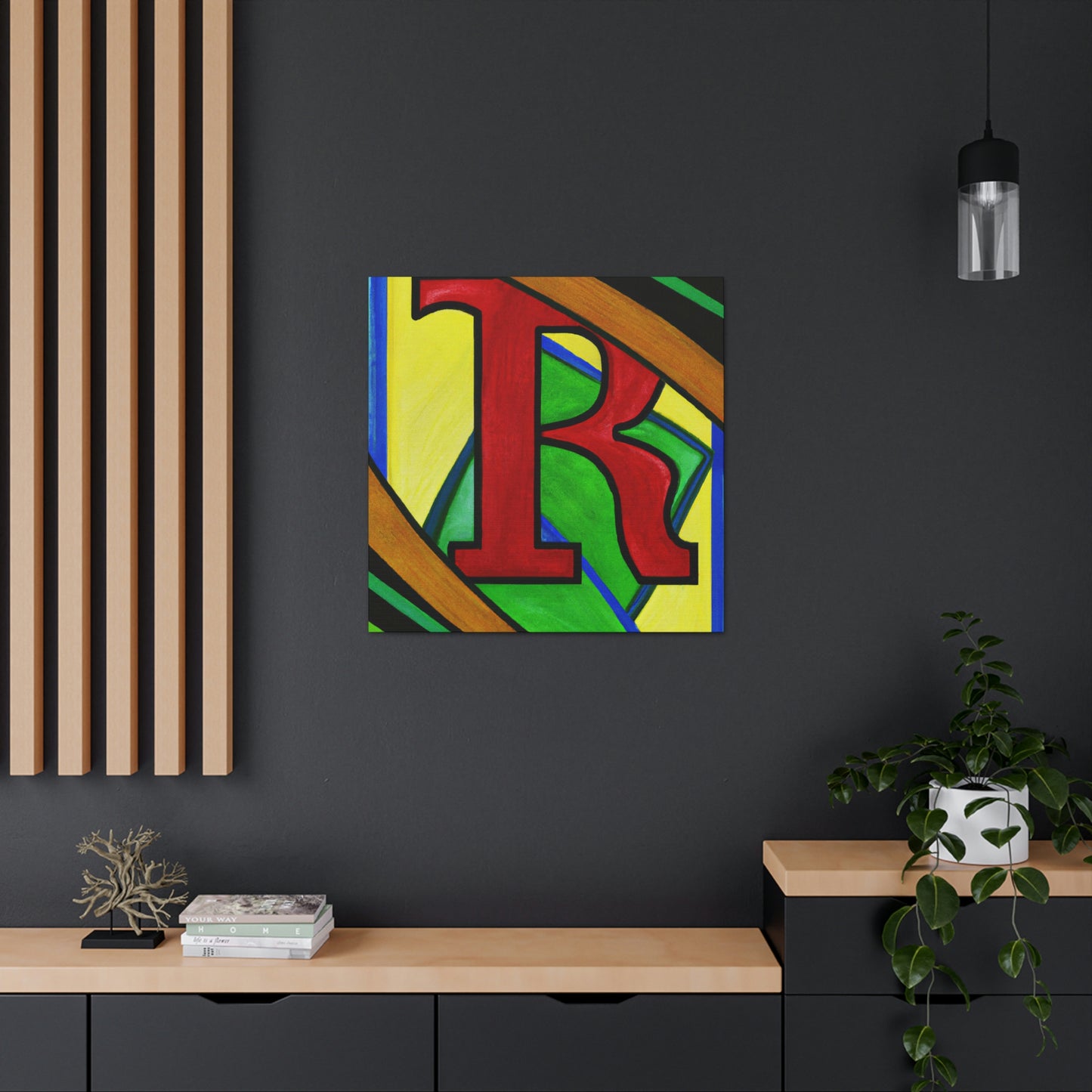 "Rising Art Deco Beauty" - Canvas