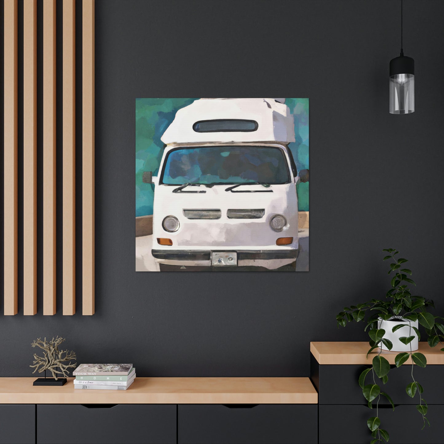 Camper Van Simplicity - Canvas