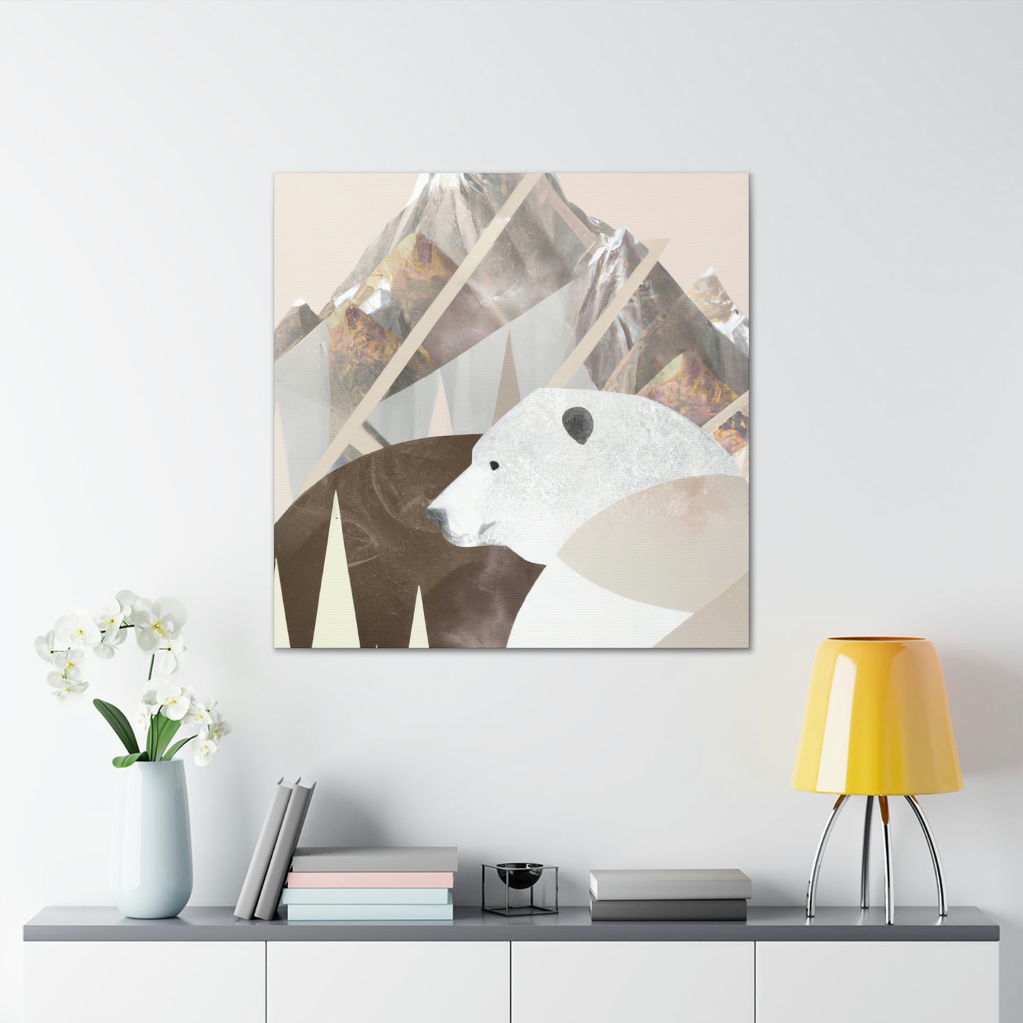 "Bear on the Boulevard" - Canvas