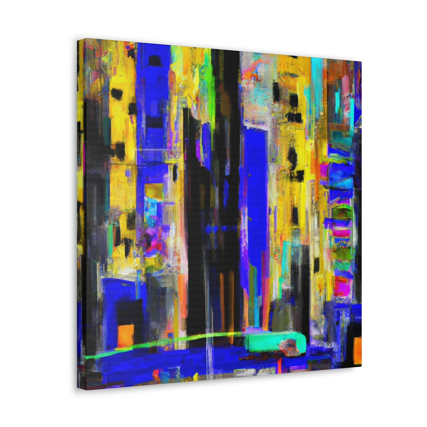 "Art Deco Abstraction" - Canvas