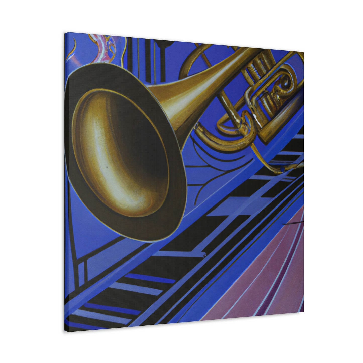 Sonic Summer Trumpet. - Canvas