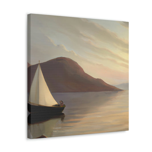 Sailing Into Minimalism - Canvas