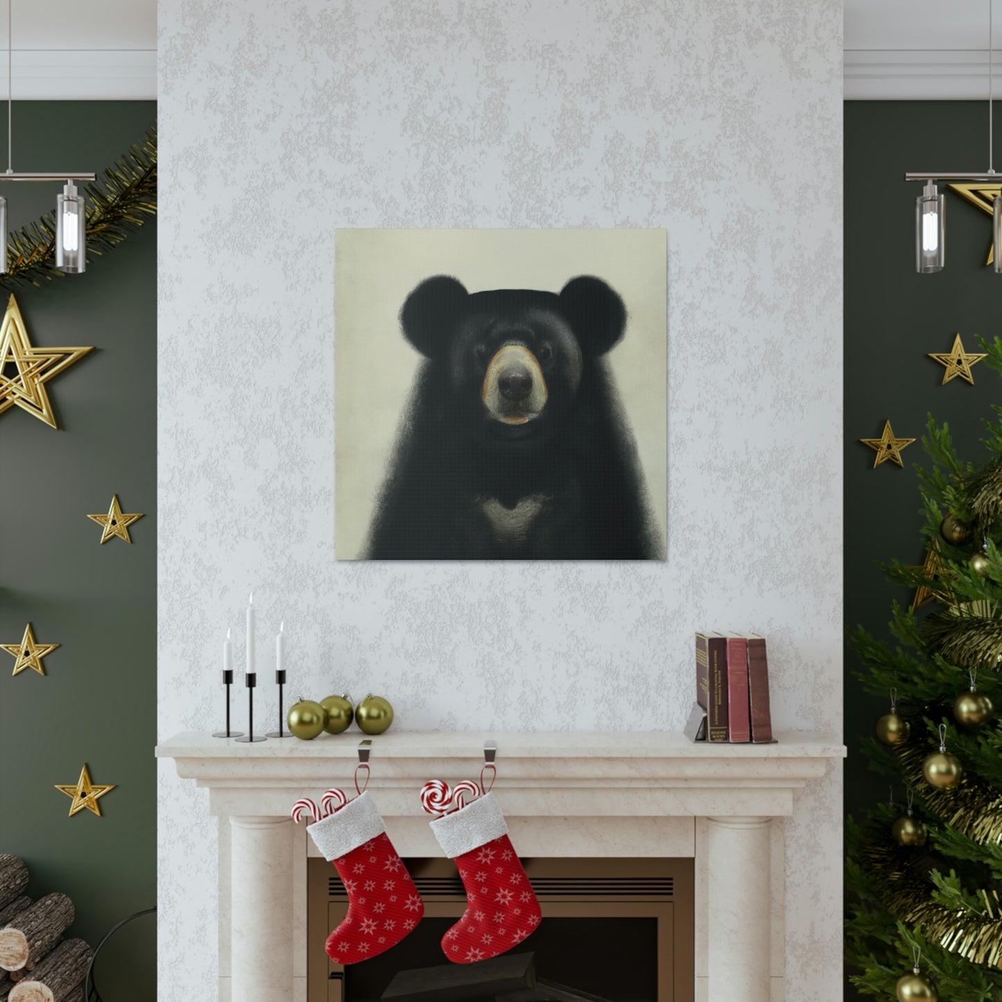 "Asiatic Black Bear Soul" - Canvas