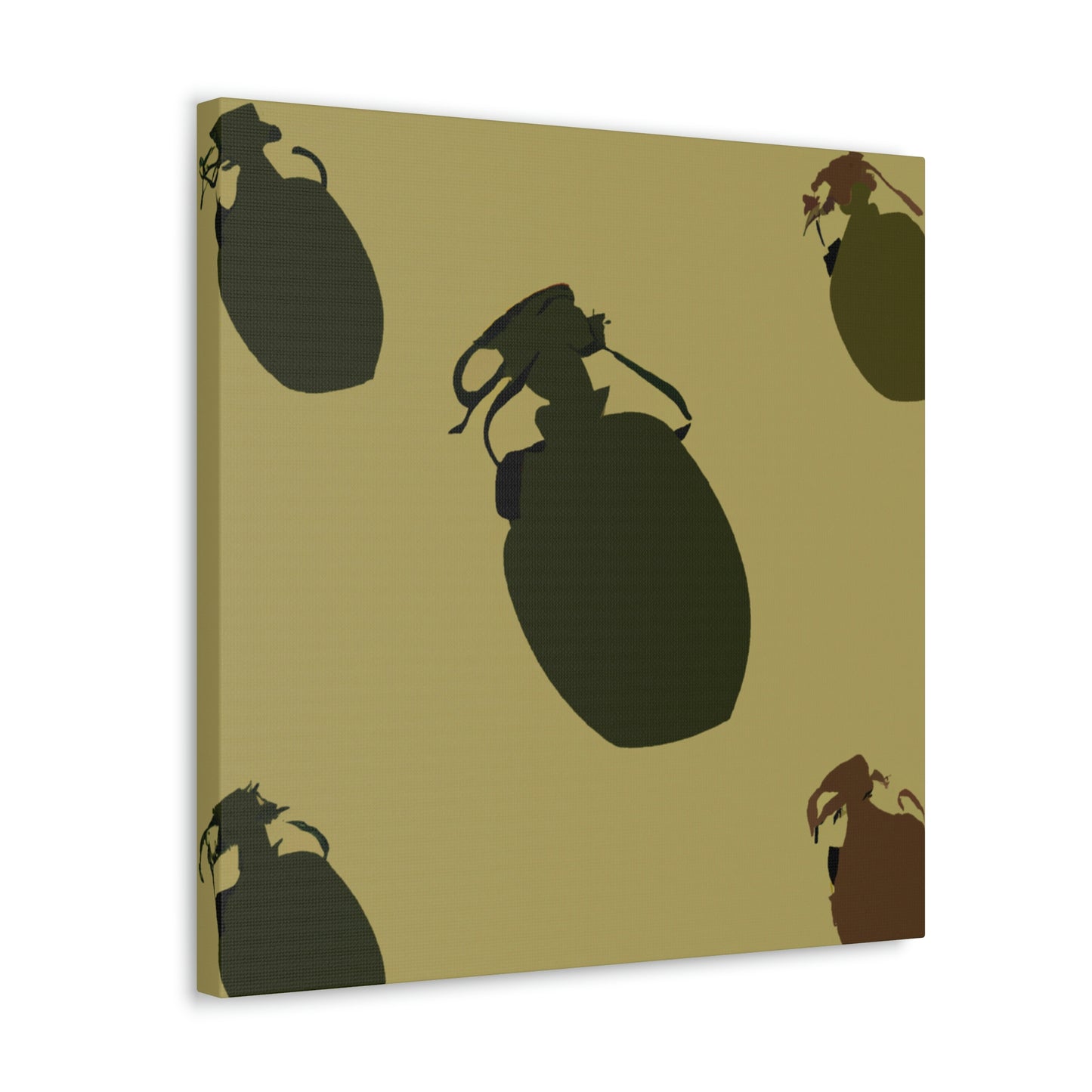 Grenades: Minimalist Art - Canvas