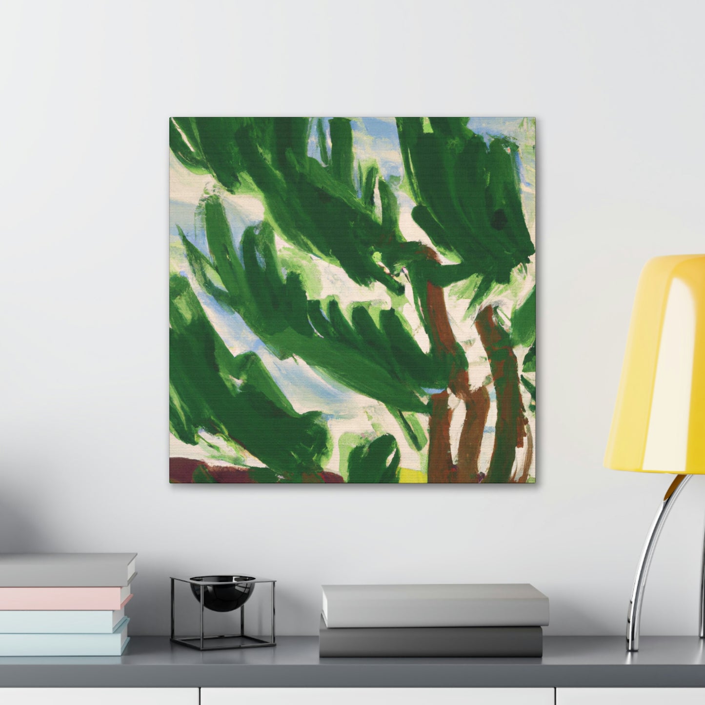 Pines in Expressionism - Canvas