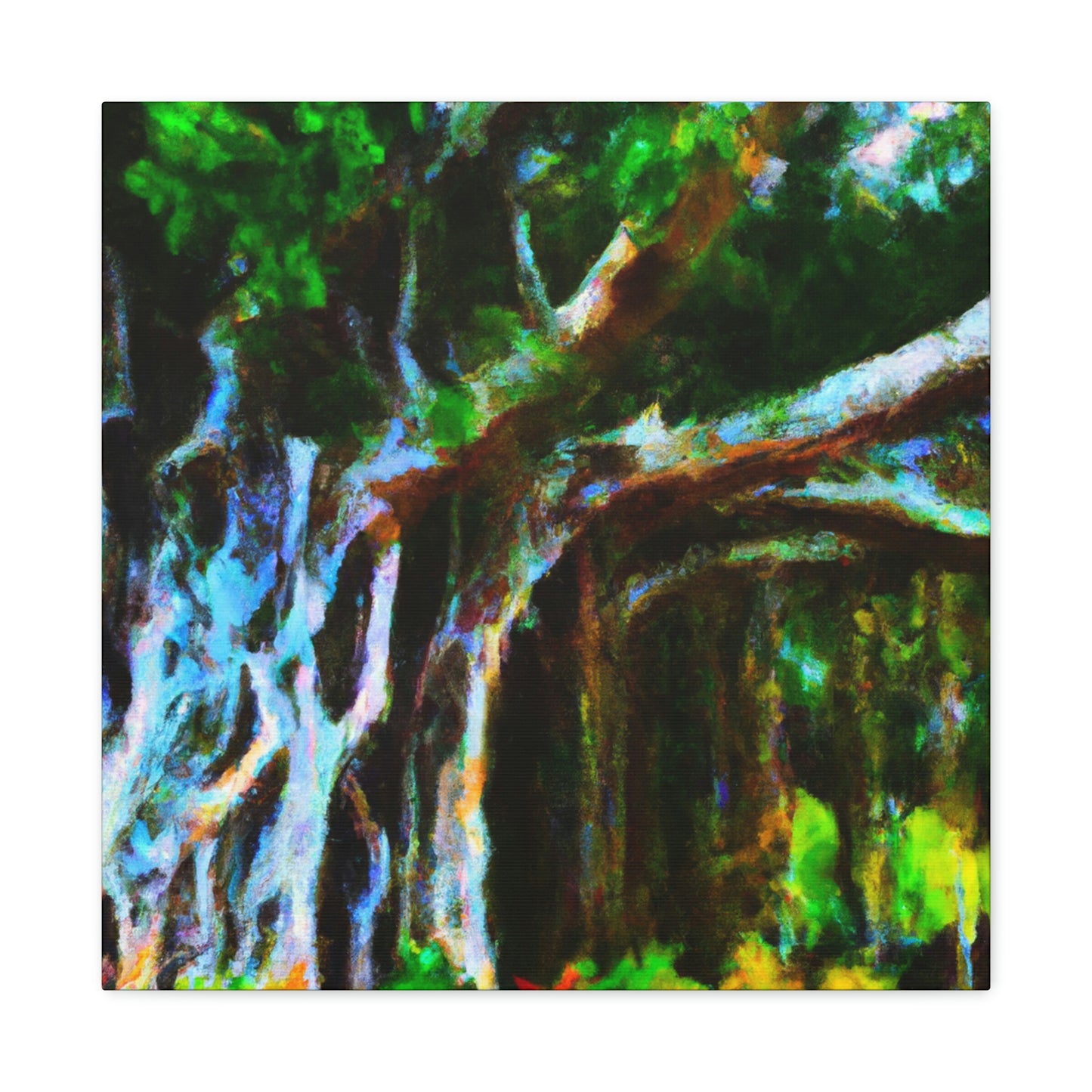 "Banyan Tree Elegance" - Canvas