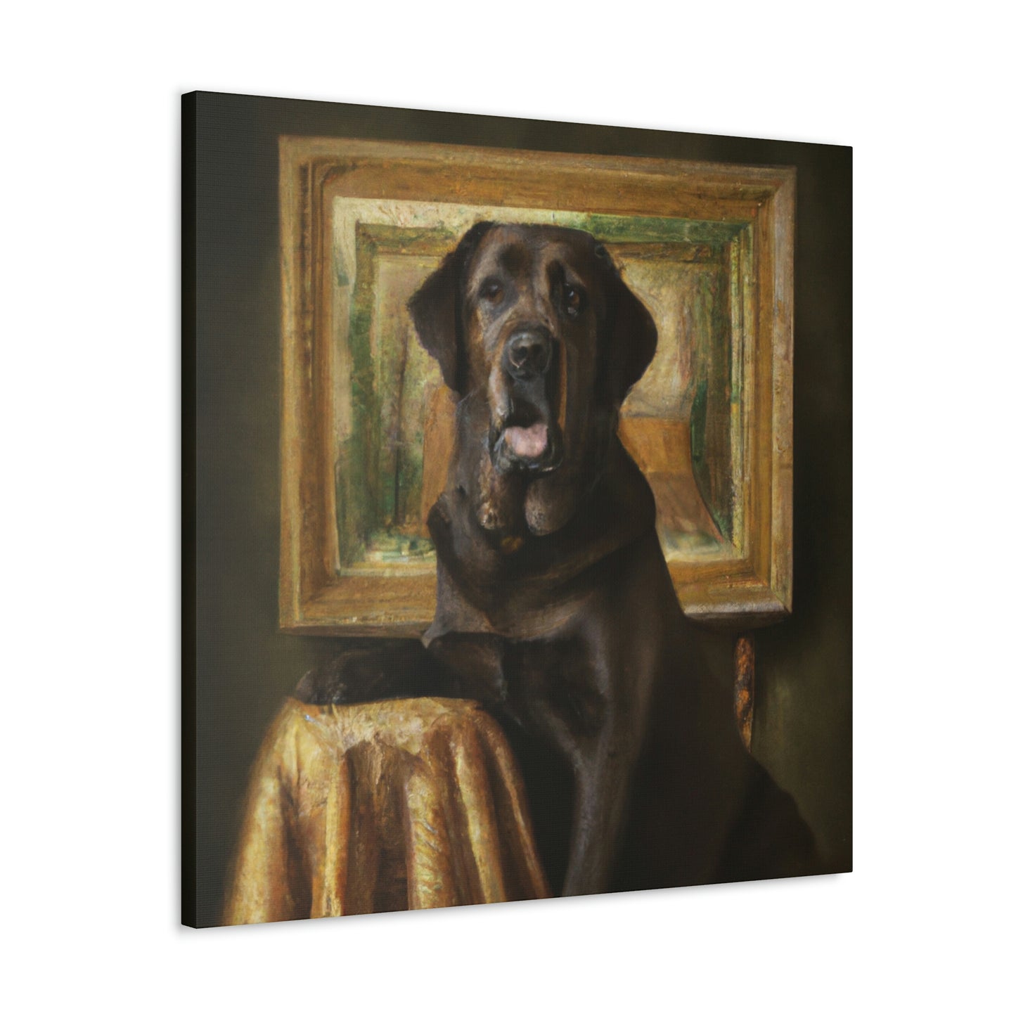 Labrador Retriever Majesty - Canvas