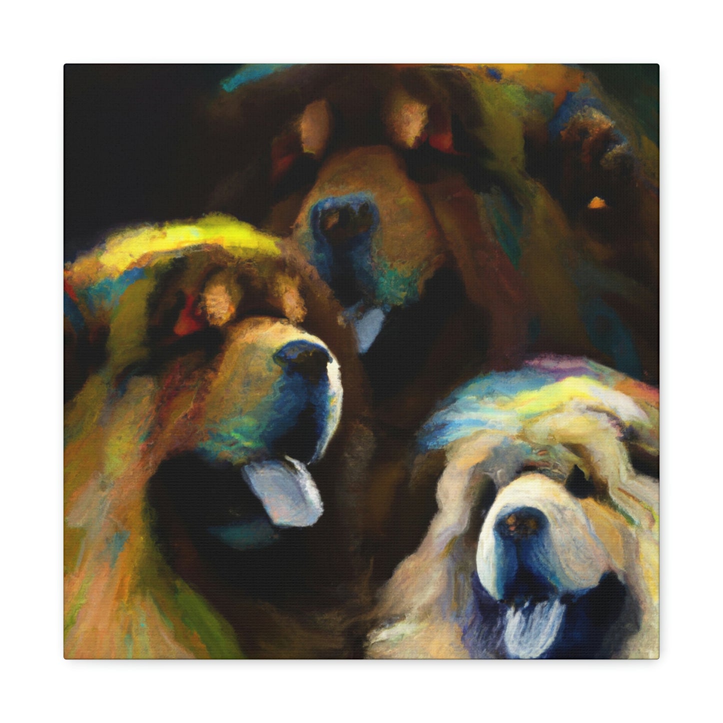 Tibetan Mastiff Canvas - Canvas