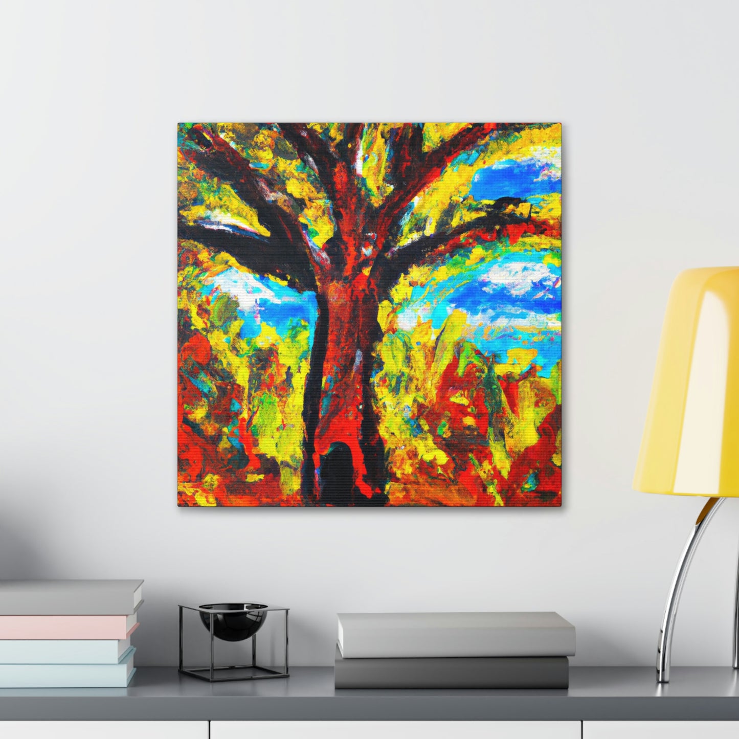 Oak Tree Reconciled - Canvas