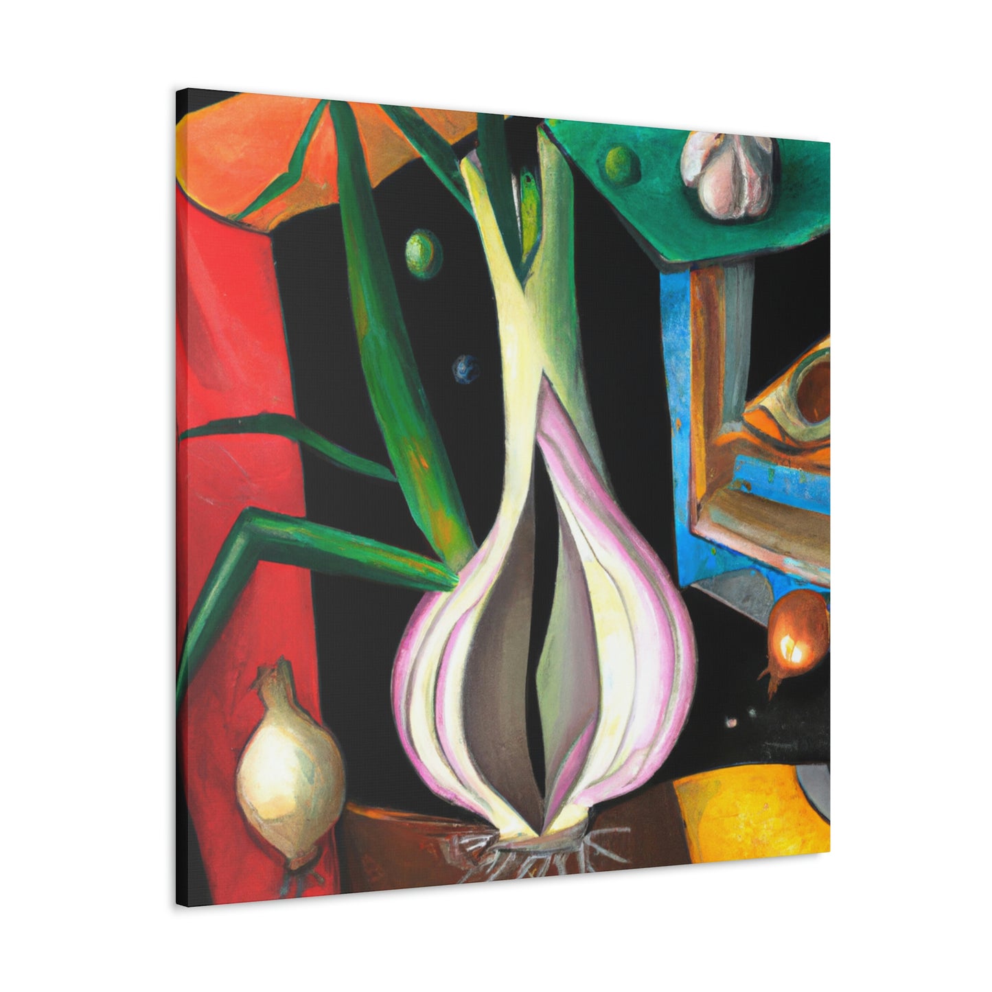 Veggies Dancing Dreamily - Canvas